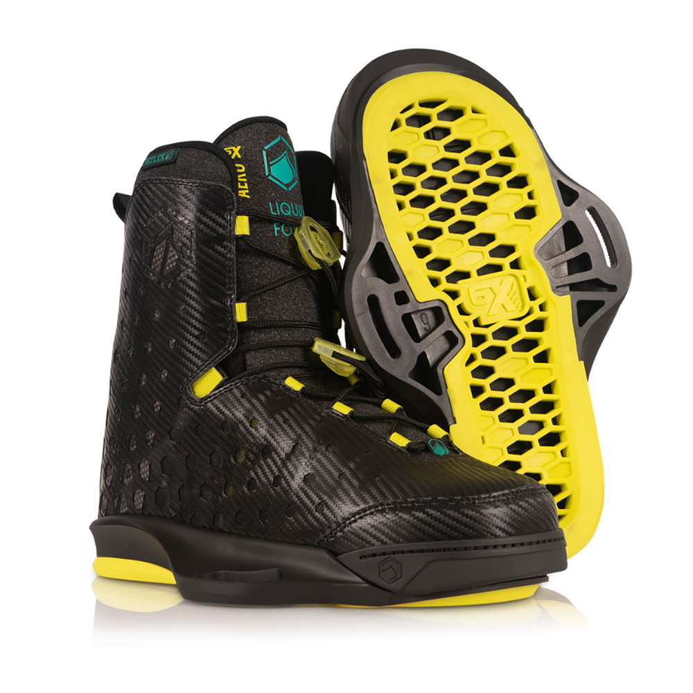 AERO 6X chausses de wakeboard noires